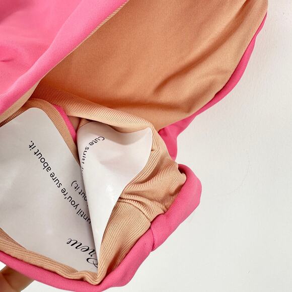 J.Crew Curved Waist Cheeky Bikini Bottom Pink Swim Beach Resortwear XXL NWT - Picture 7 of 7